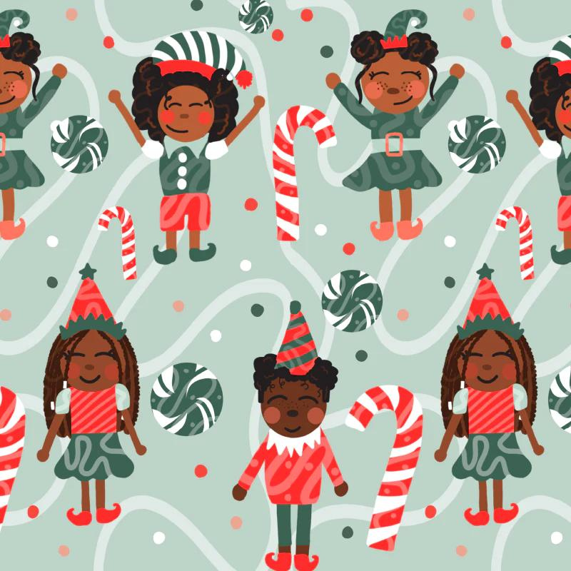Bundle Pack: Season of Joy Wrapping Paper Bundle (4 Rolls)
