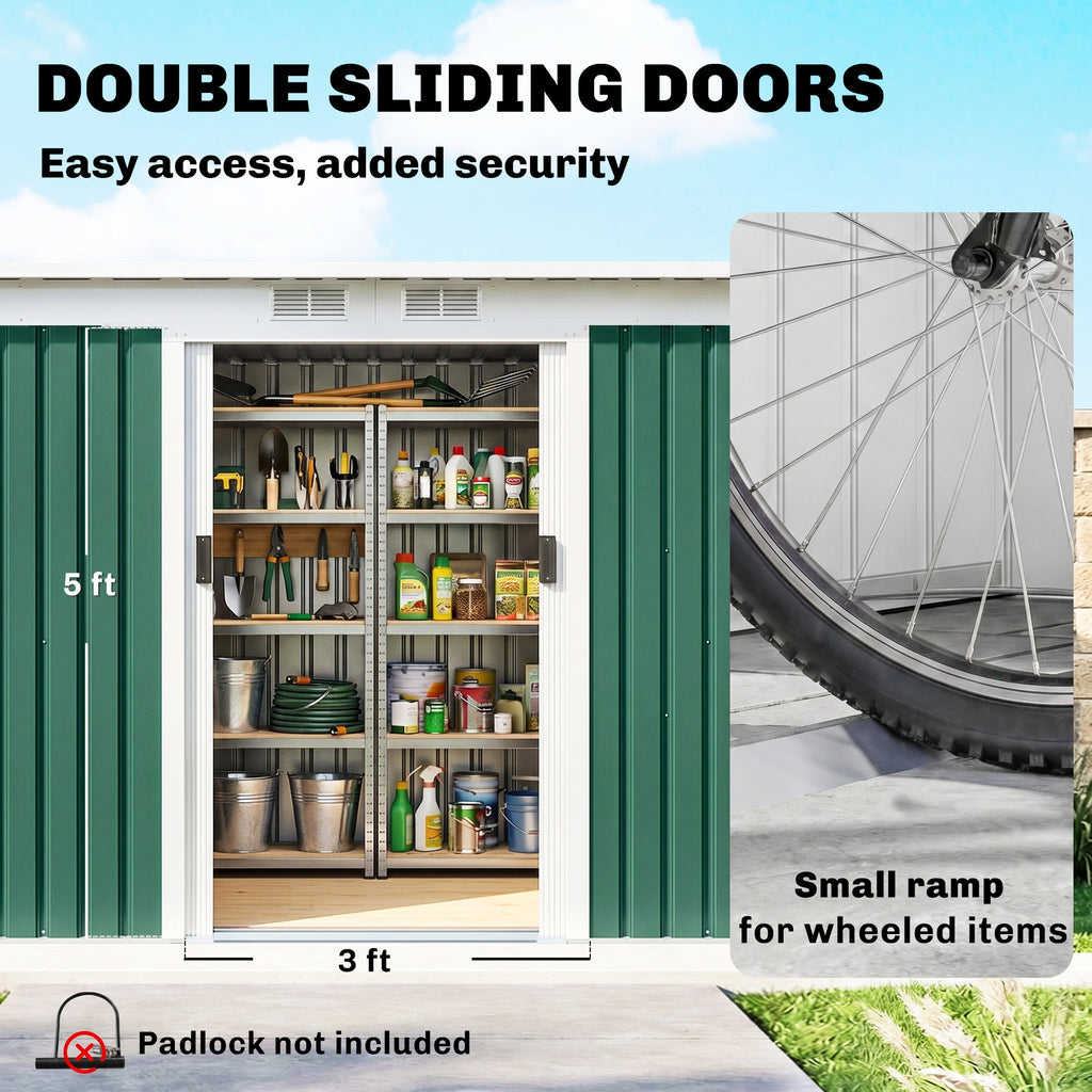 Safekeep Metal Storage Shed