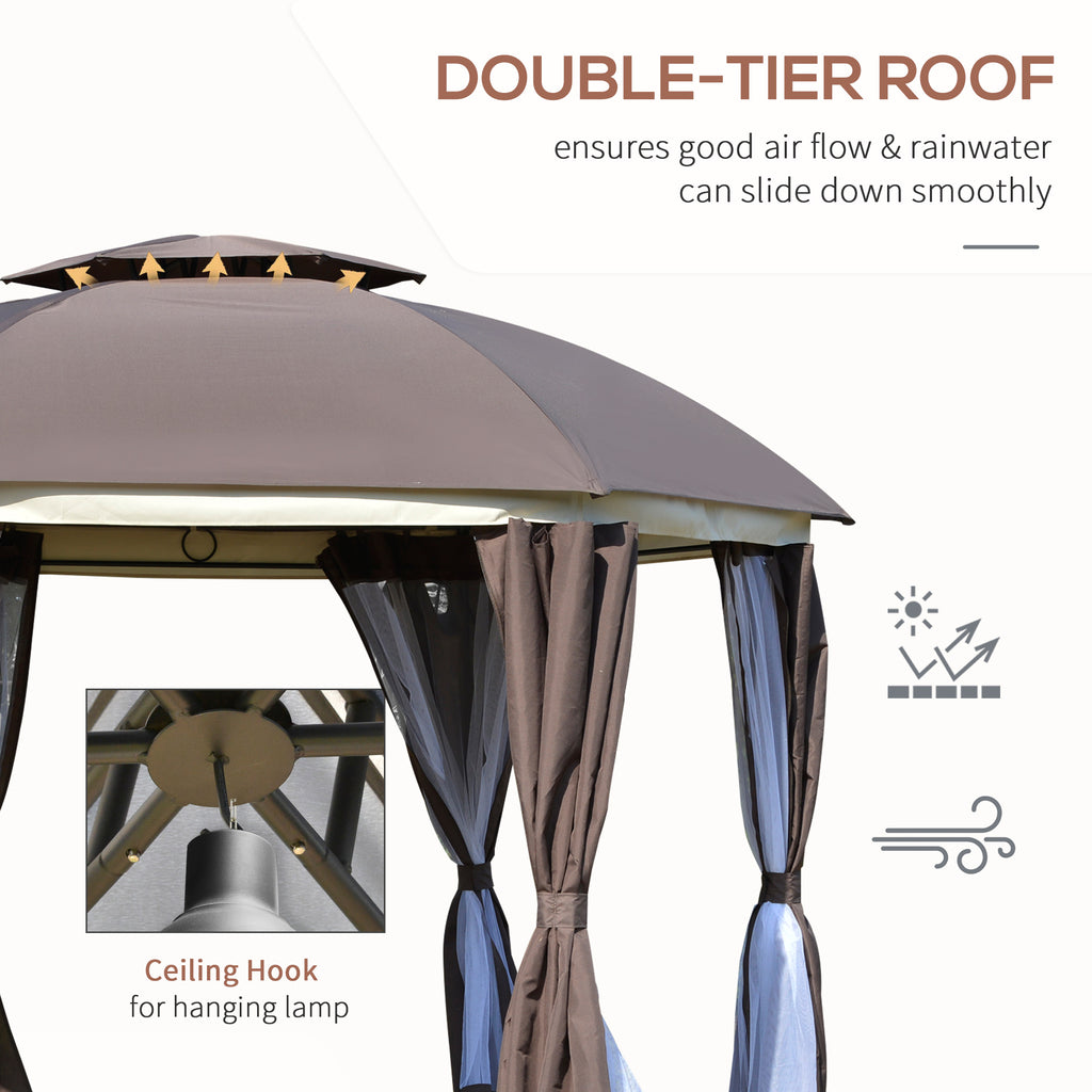 Sablecroft Hexagonal Gazebo
