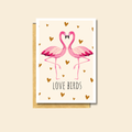 PärdēPress - Love Birds - Blank Greeting Card