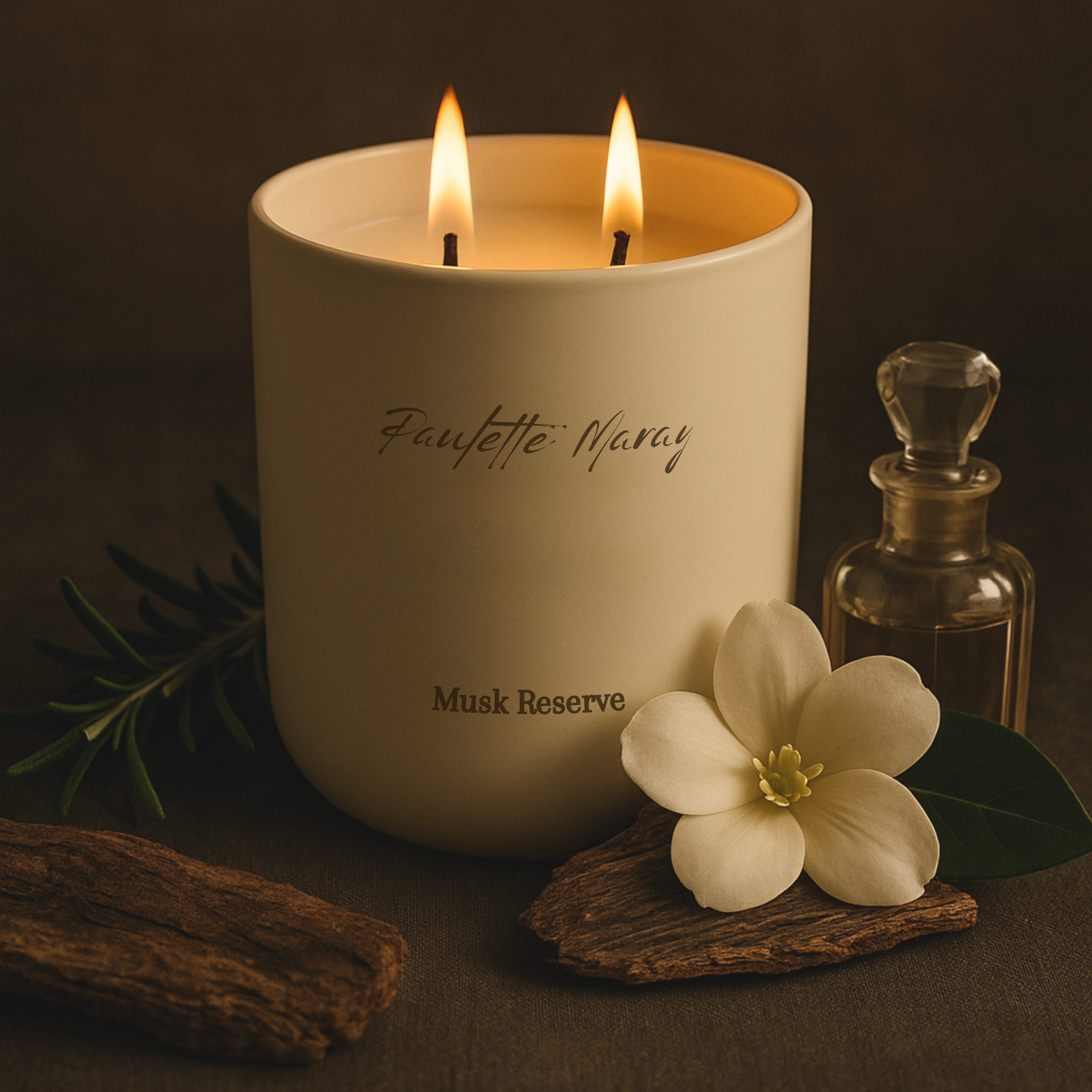 PREORDER Musk Reserve Luxe Soy Candle (2 weeks)