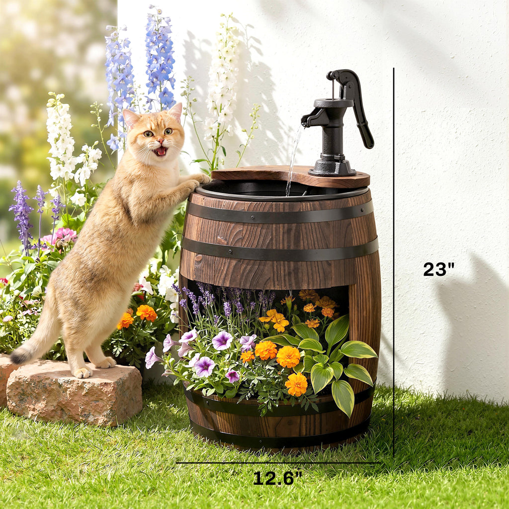 Cressden Barrel Water Fountain