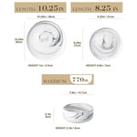Load image into Gallery viewer, MALACASA LUNA Porcelain Dinnerware Set – 12 Pieces, Marble Design in Grey, Pink, or Blue
