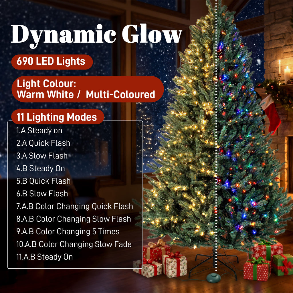 Coloradoglow Dual-Color Christmas Tree