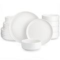 MALACASA LUNA 18-Piece Porcelain Dinnerware Set