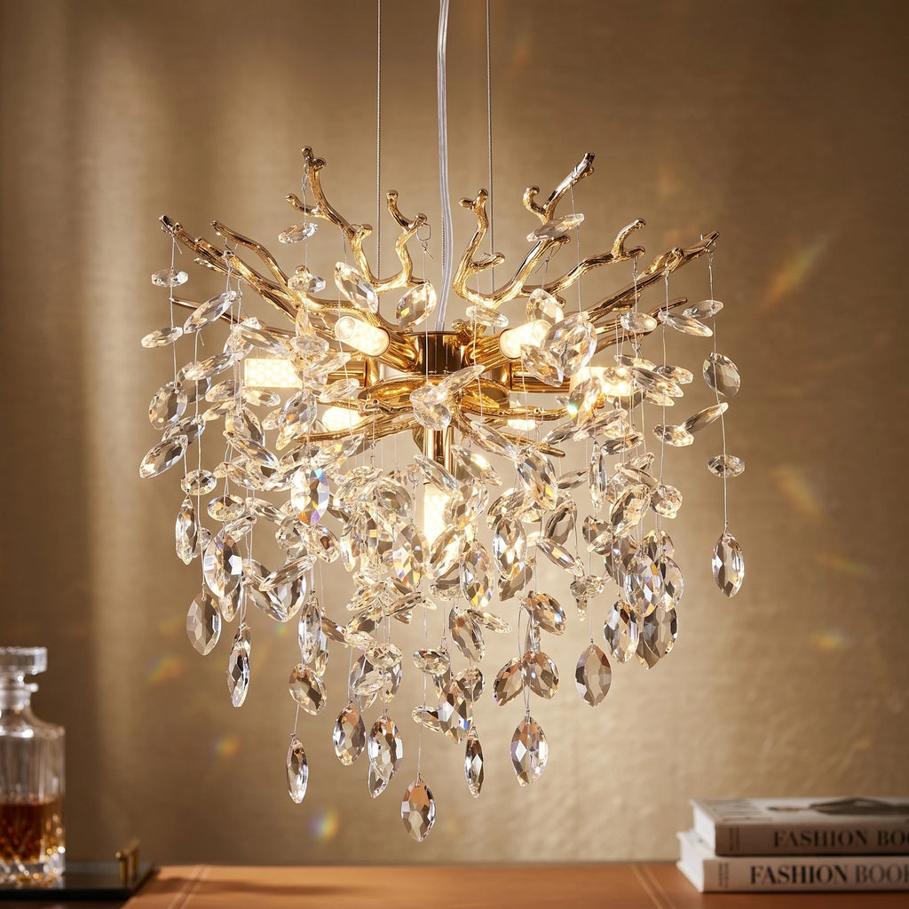 Celestine Crystal Branch Chandelier