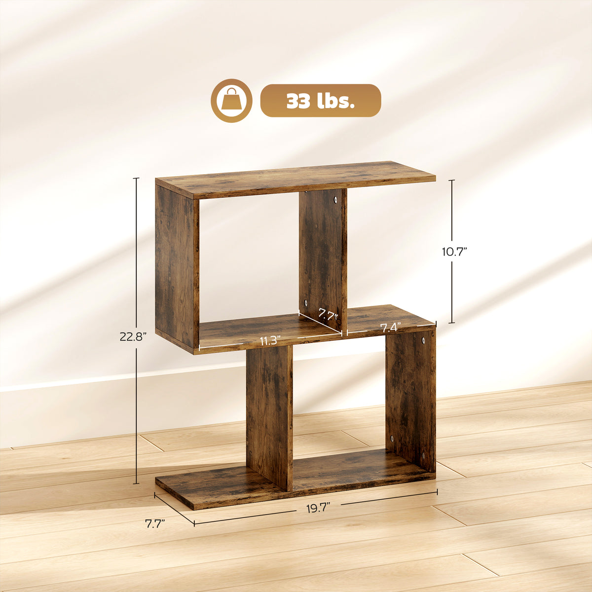 Sableturn S-Shaped Side Table