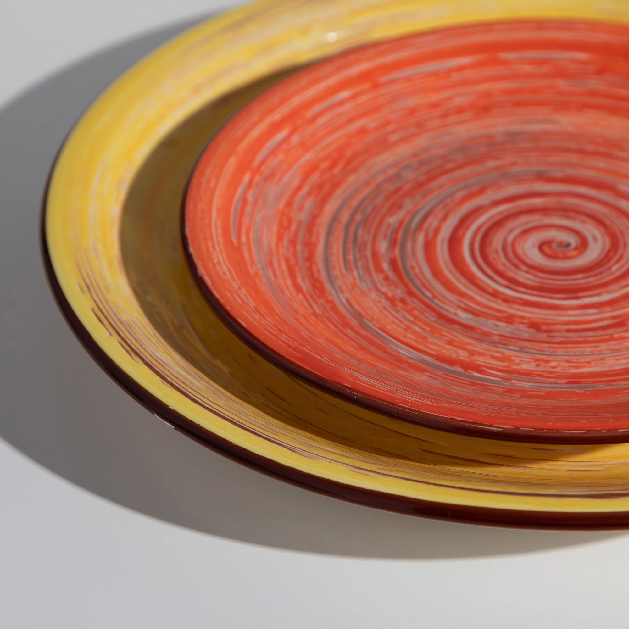 VANCASSO Albero Multicolor Stoneware Dinnerware Set – 18/36 Pieces, Gloss Finish