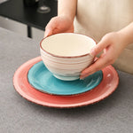 Load image into Gallery viewer, VANCASSO Bella Multicolor Stoneware Dinnerware Set – 16/32/48 Pieces
