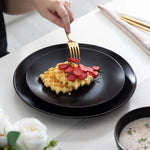 Load image into Gallery viewer, VANCASSO MODA Black Dinnerware – 16/32/48 Pieces
