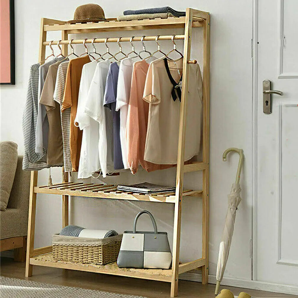 Amani Bamboo Garment Rack