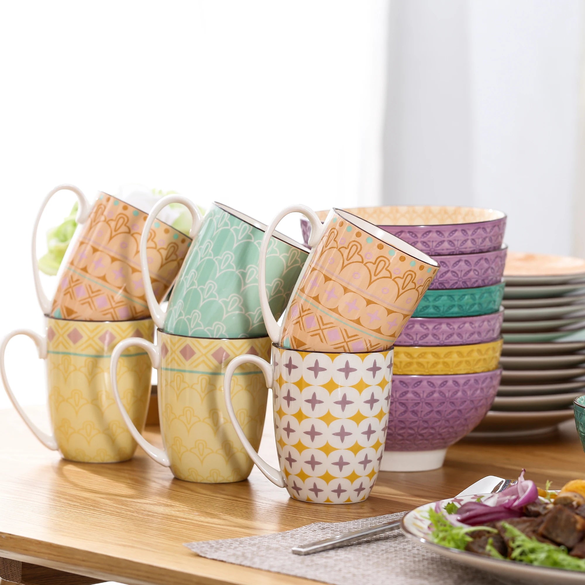 Vancasso Tulip Porcelain Dinnerware Set