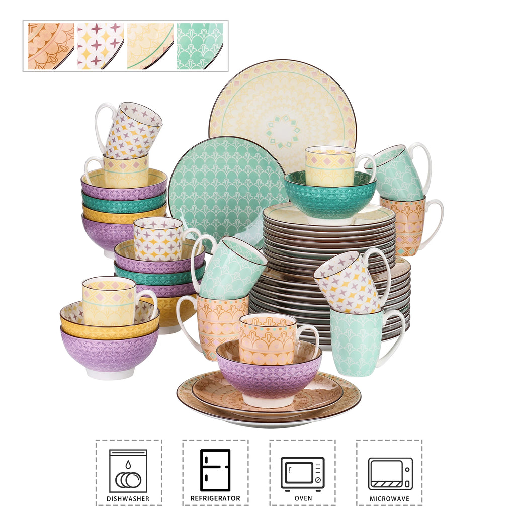 Vancasso Tulip Porcelain Dinnerware Set