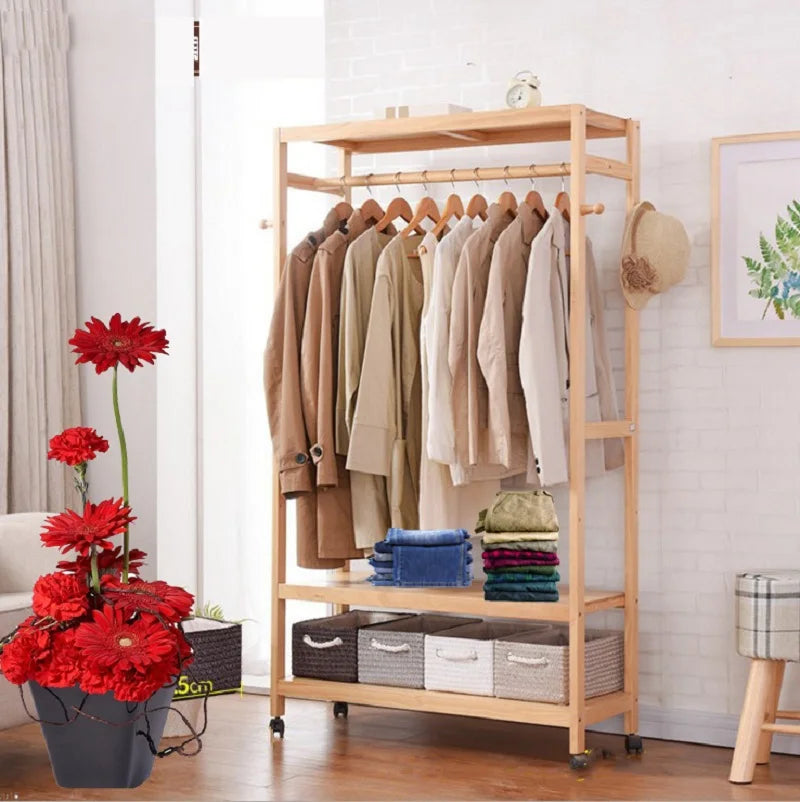 Mirembe Bamboo Garment Rack