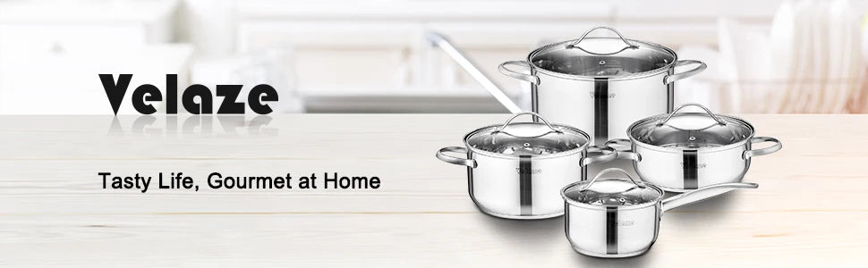 VELAZE Stainless Steel Cookware