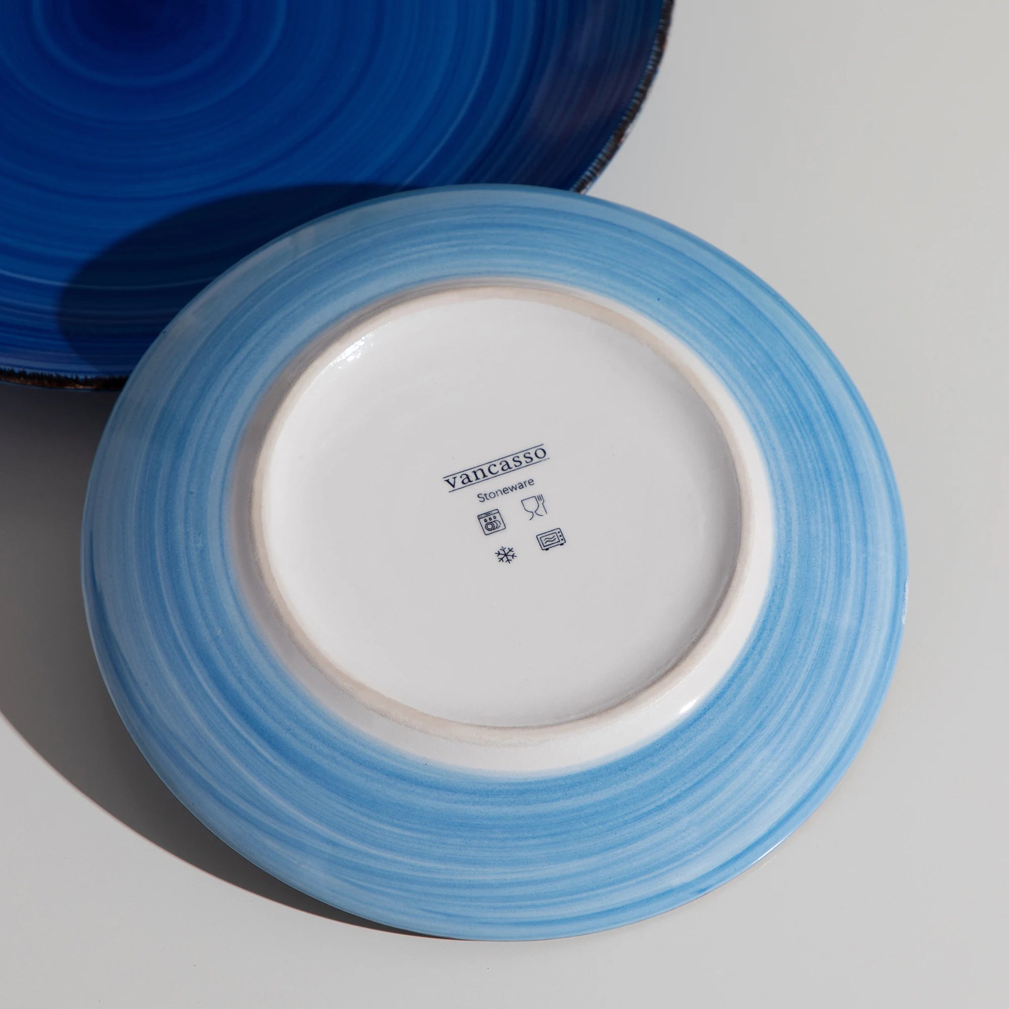 VANCASSO Bonita Blue Strudel Dinnerware Set - 18/38 Pieces