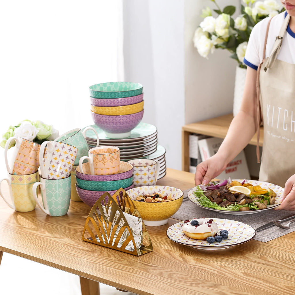 Vancasso Tulip Porcelain Dinnerware Set