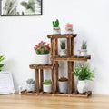 Kettering 4-Tier Wood Plant Stand
