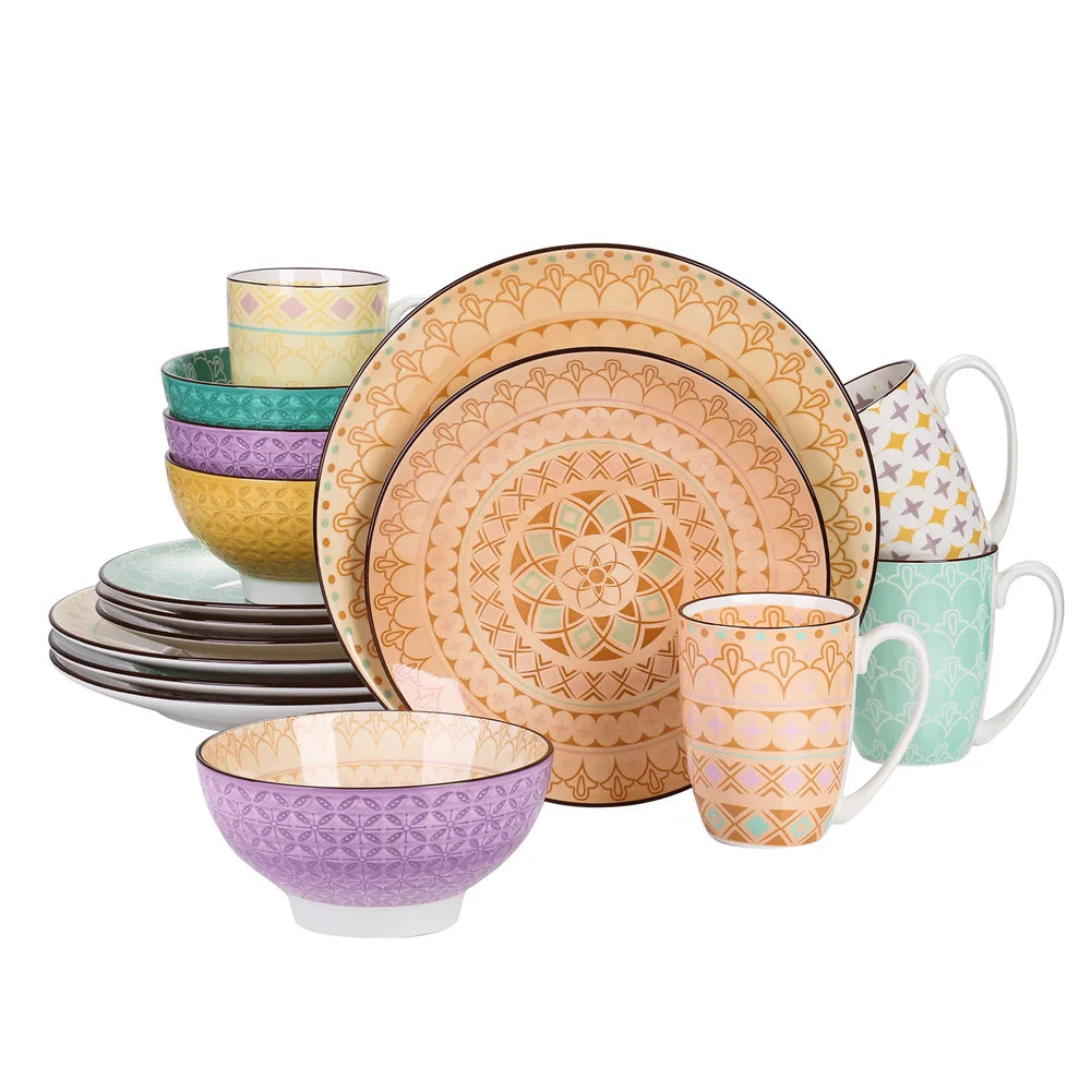 Vancasso Tulip Porcelain Dinnerware Set