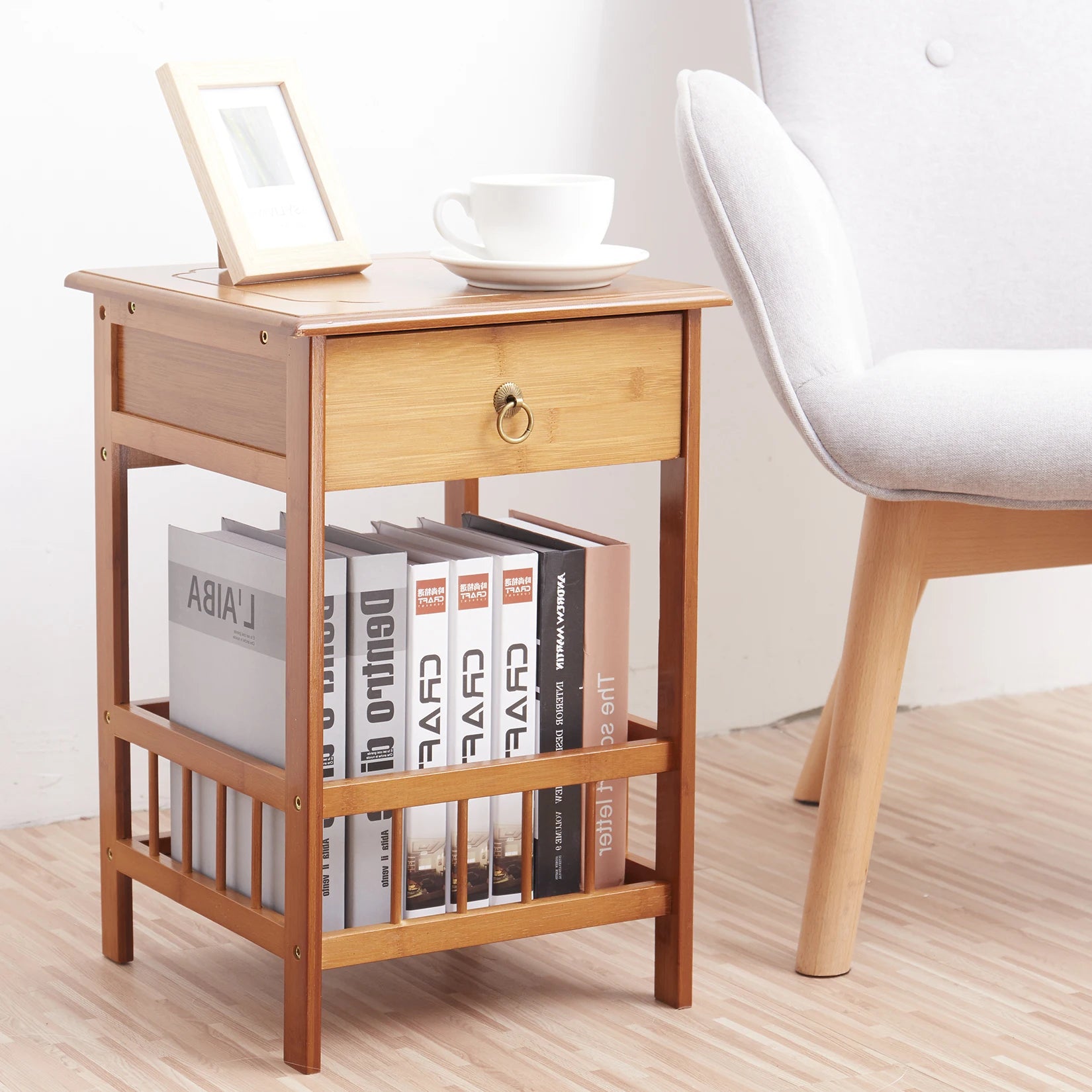 Sorna Bamboo Nightstand