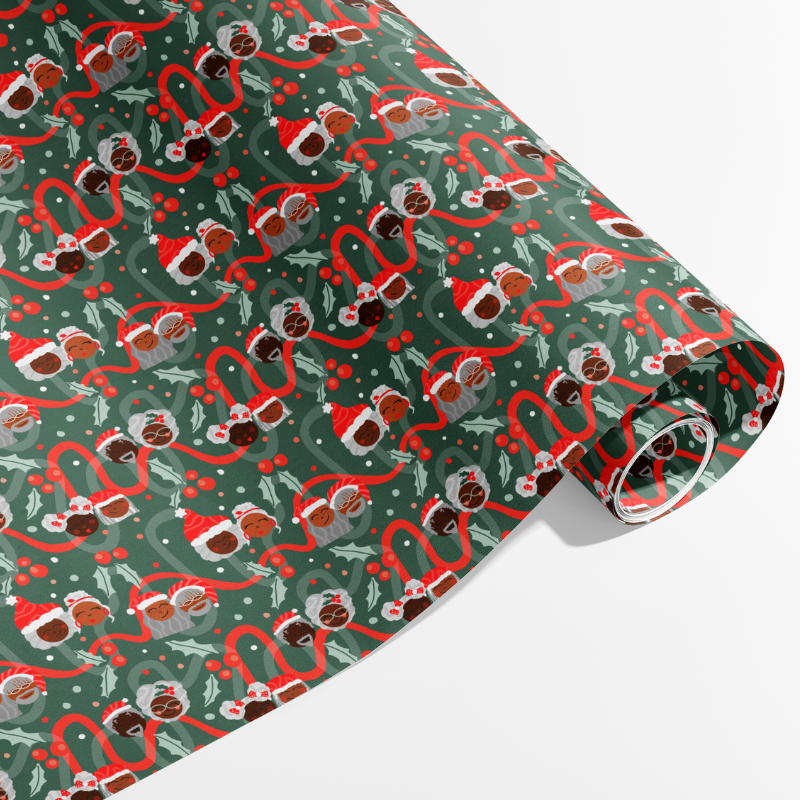 Bundle Pack: Season of Joy Wrapping Paper Bundle (4 Rolls)