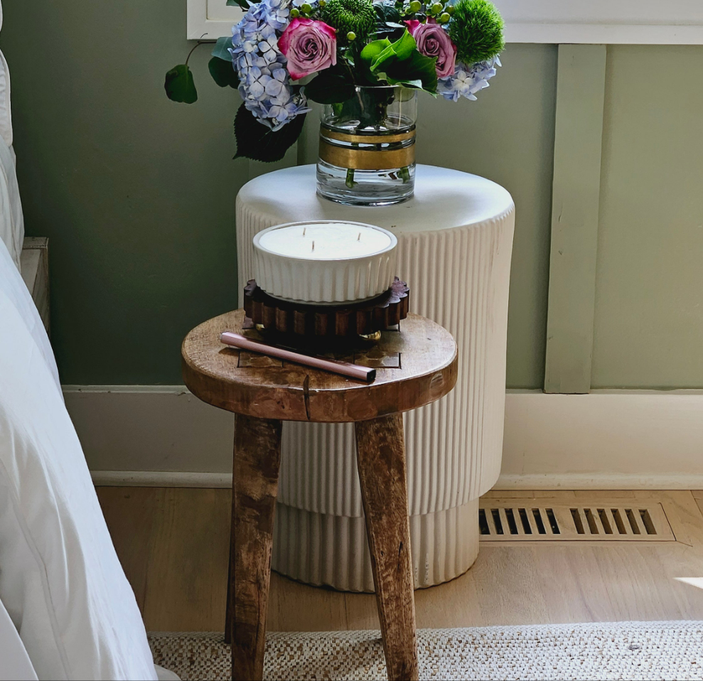 Paulette Maray Signature Candle – Hand-Molded Cement Jar