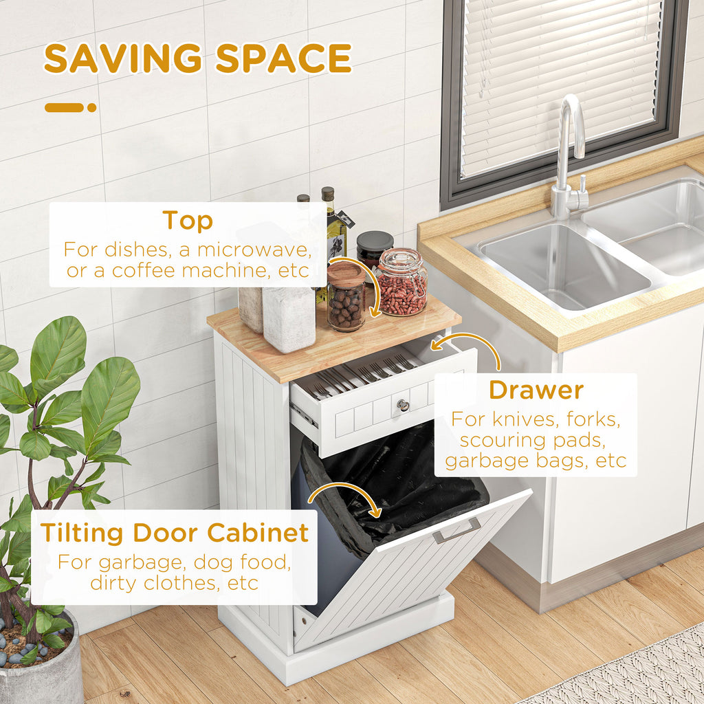 Concealwell Tilt-Out Trash Cabinet