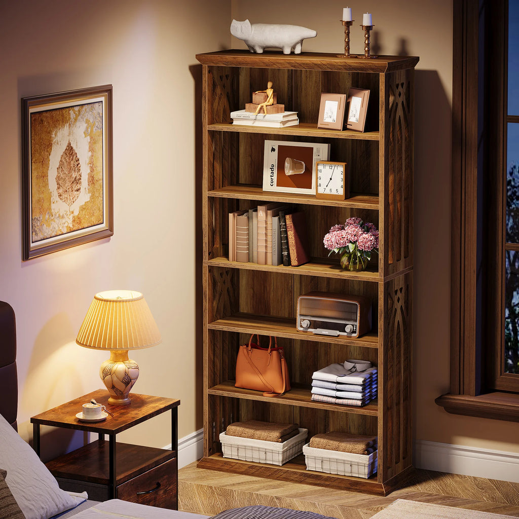 Lullabycharm 6-Tier Bookcase