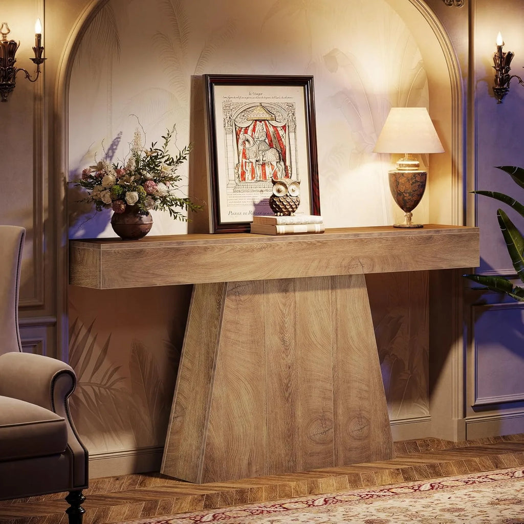 Curtis Sculptural Console Table
