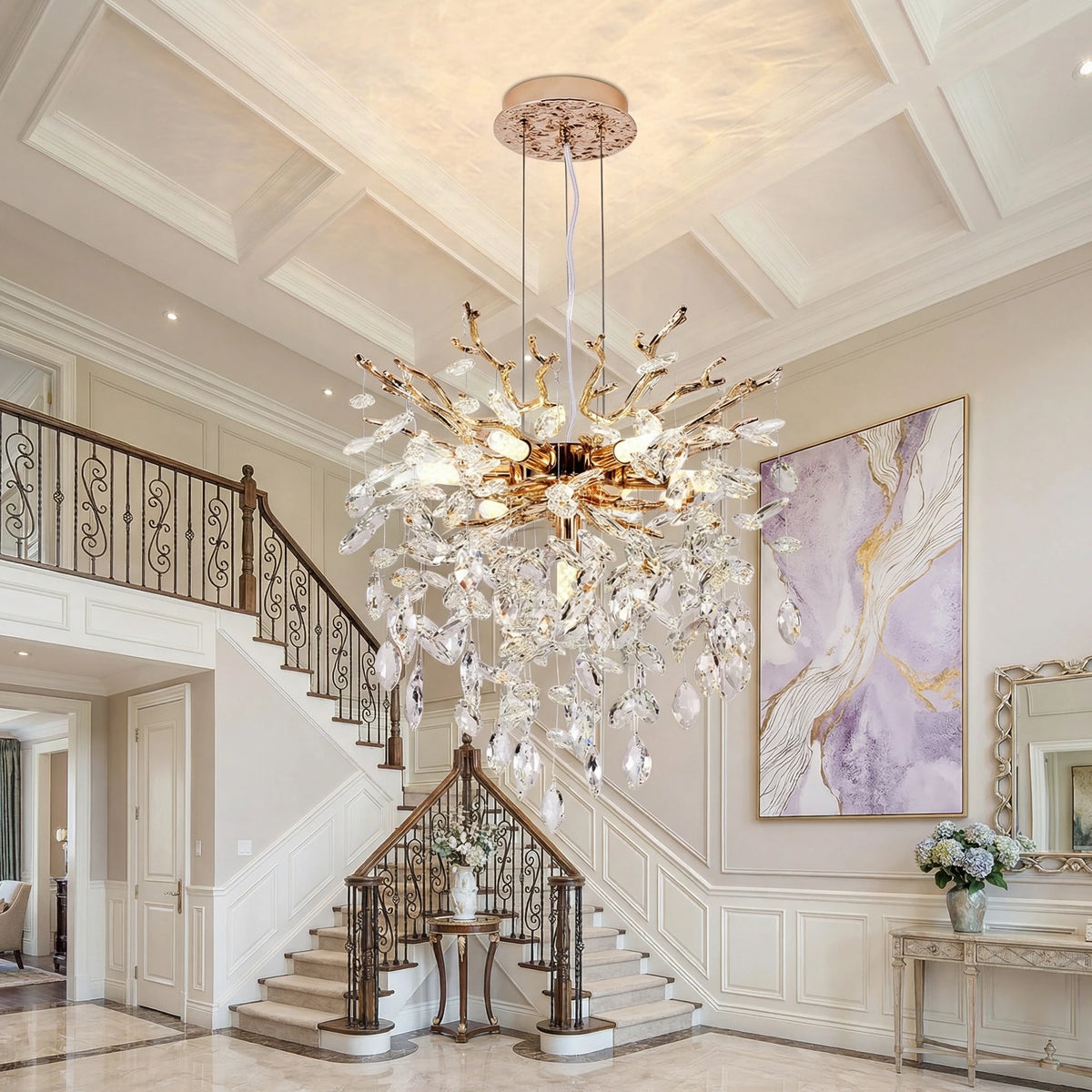 Ardenwick Crystal Branch Chandelier