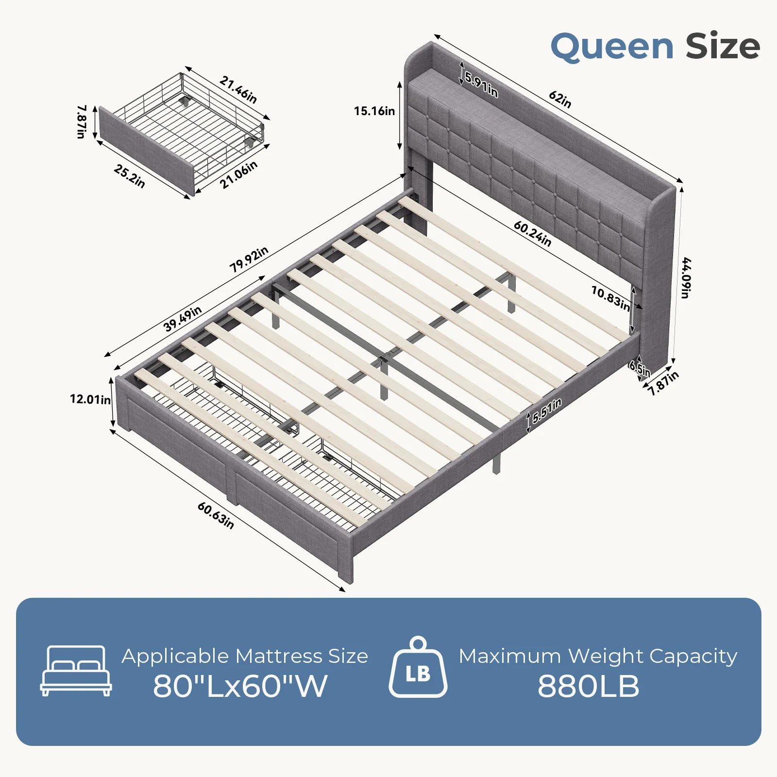 Dunleigh Upholstered Storage Bed