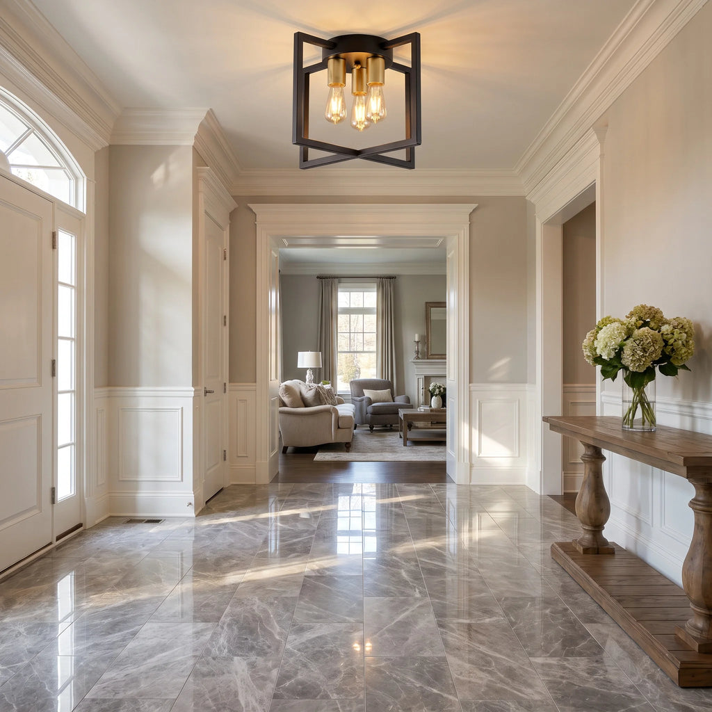 Holmden Geometric Ceiling Light