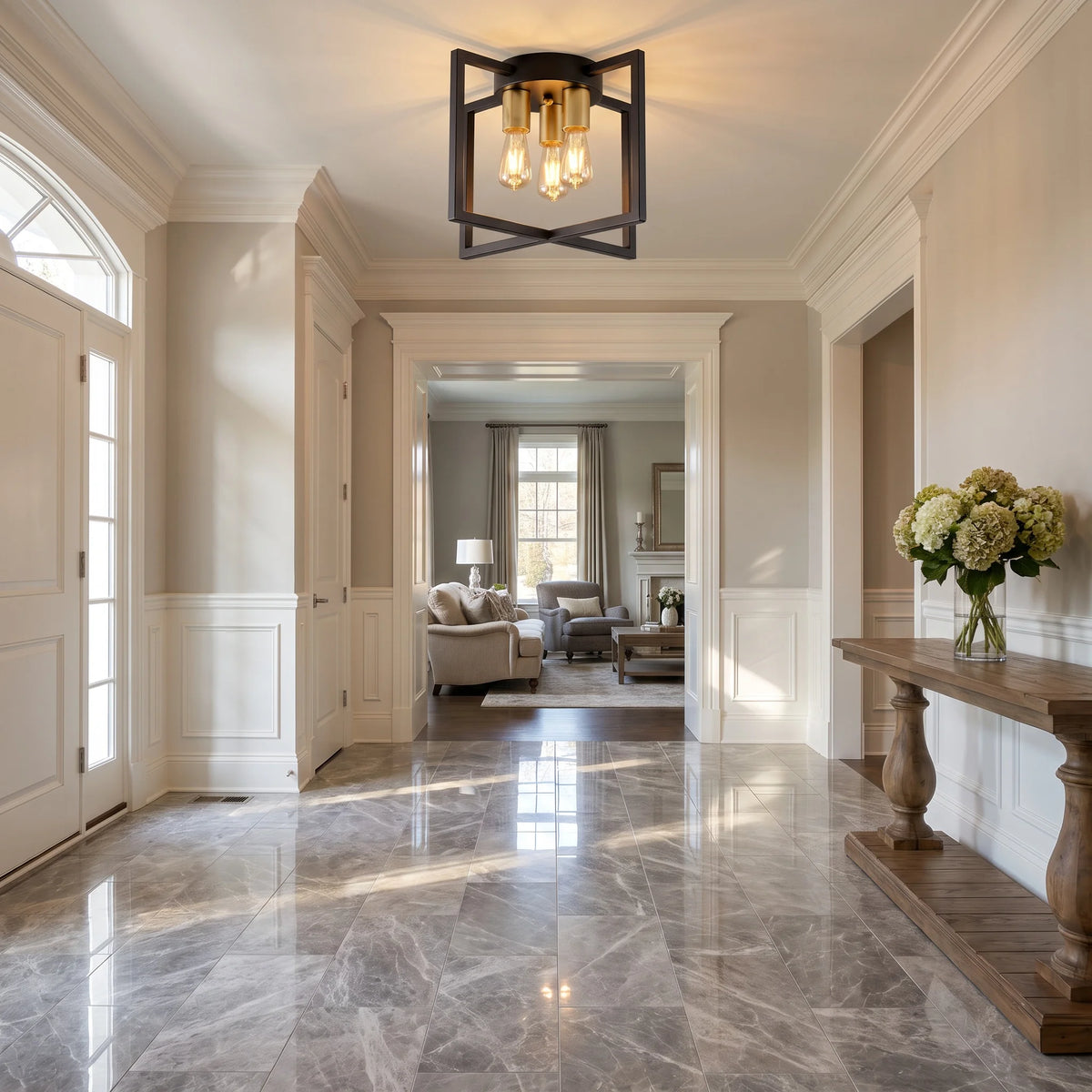 Holmden Geometric Ceiling Light