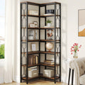 Vesper Seven-Tier Corner Bookcase