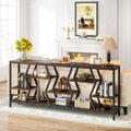Sawyer Geometric Console Table
