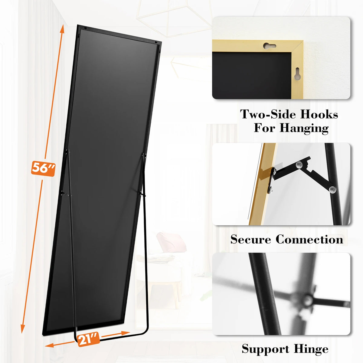 Aurasong Full-Length Floor Mirror