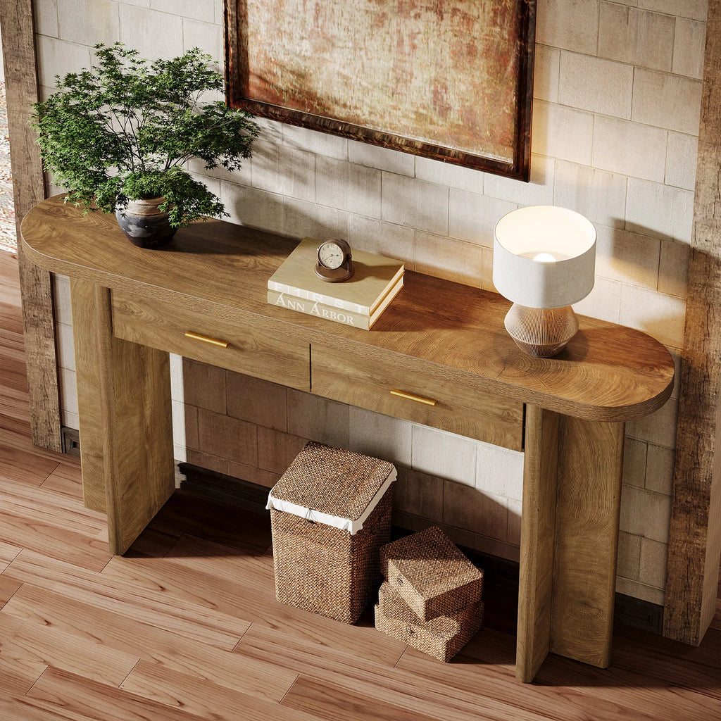 Larklark 2-Drawer Console Table