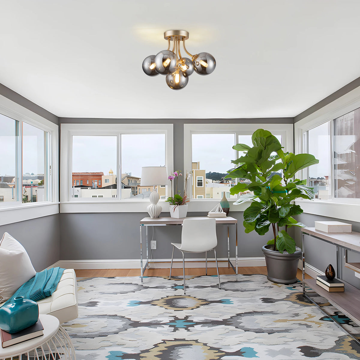 Fairmere Sputnik Ceiling Light