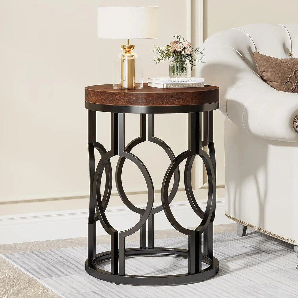 Tully Round End Table