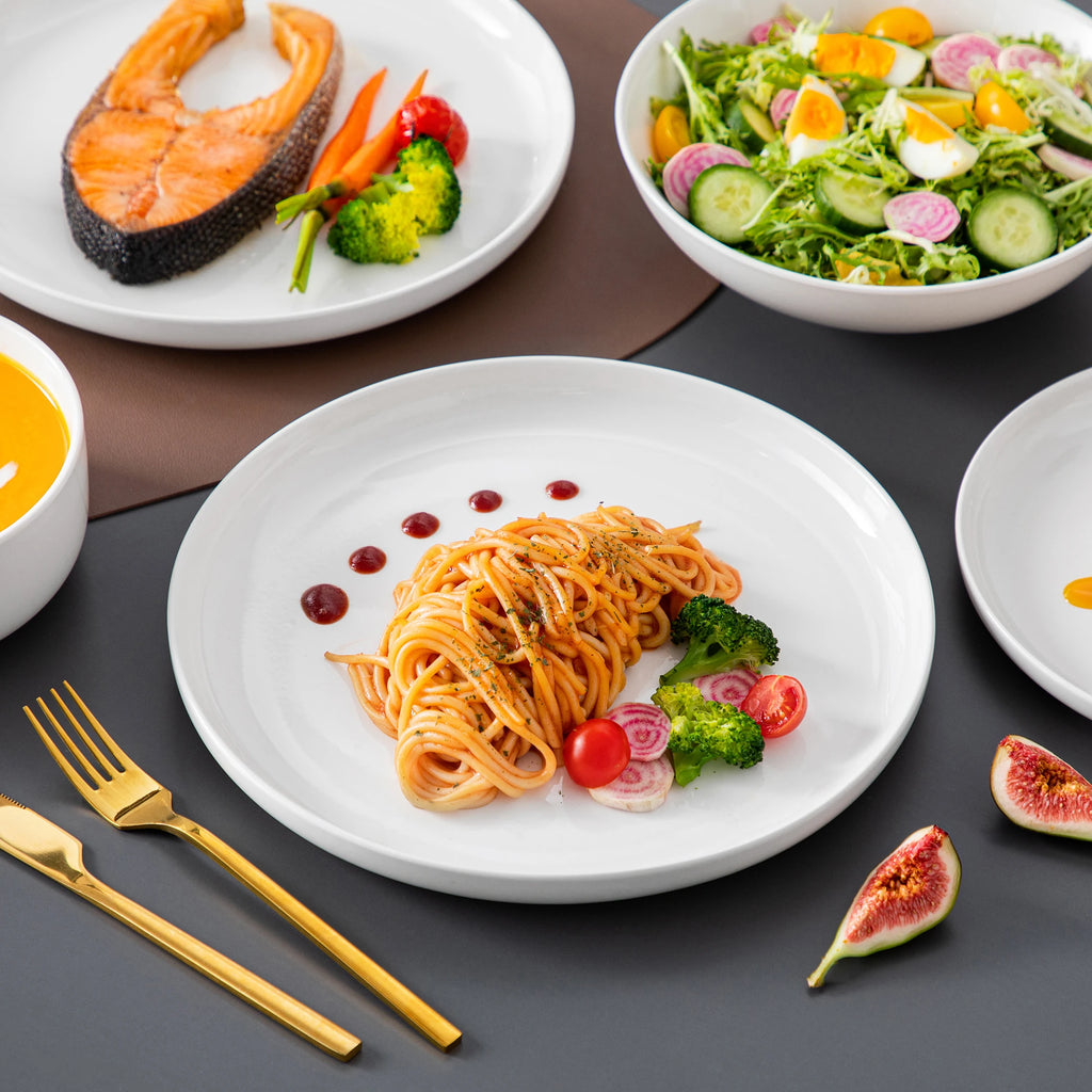 MALACASA Porcelain Dinnerware Set