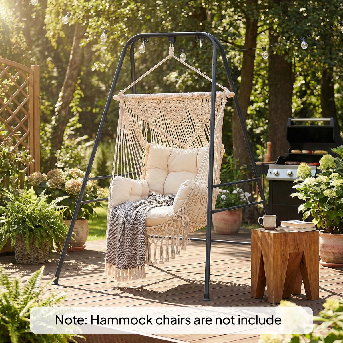 Swaycrest Hanging Chair Stand - Black
