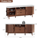 Floraray TV Stand with LED Lighting