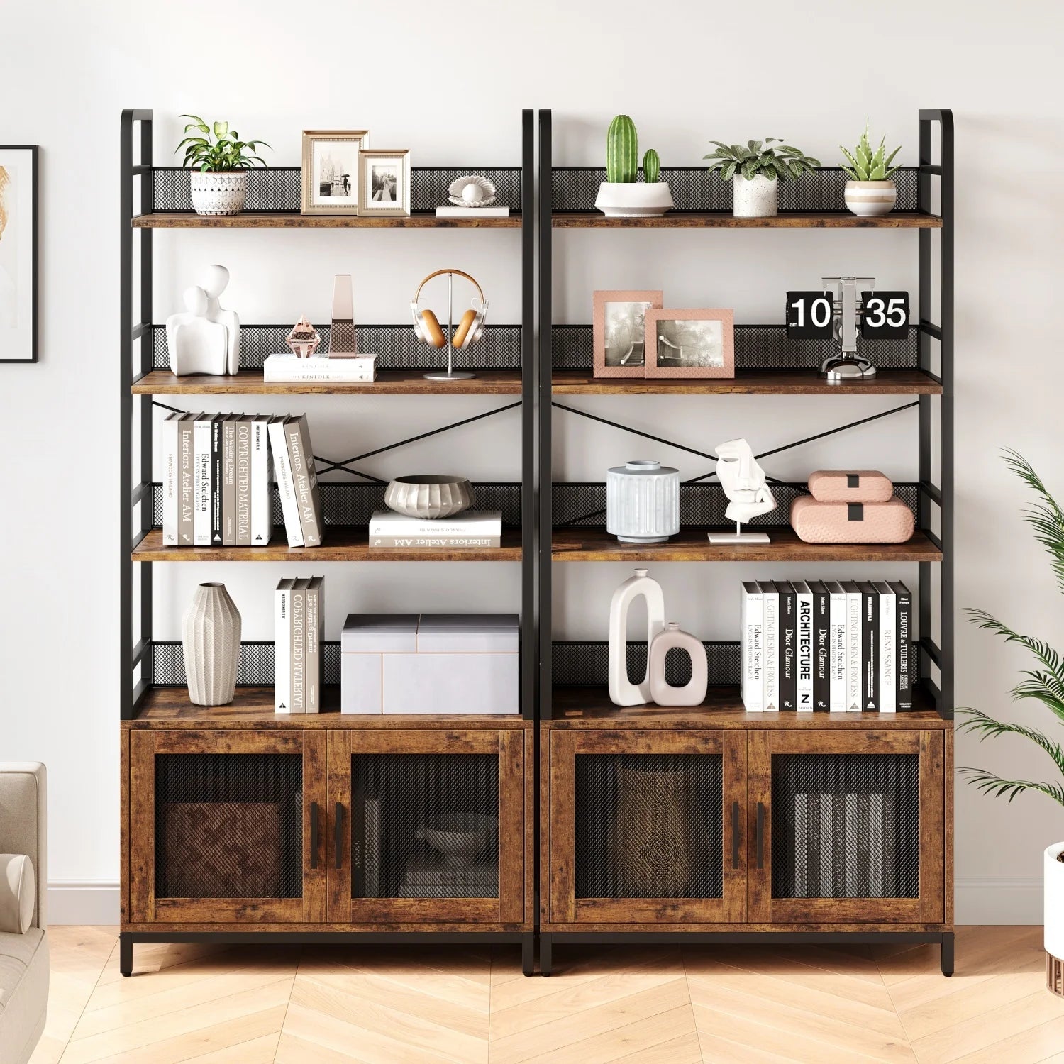 Nerina Four-Tier Storage Bookcase