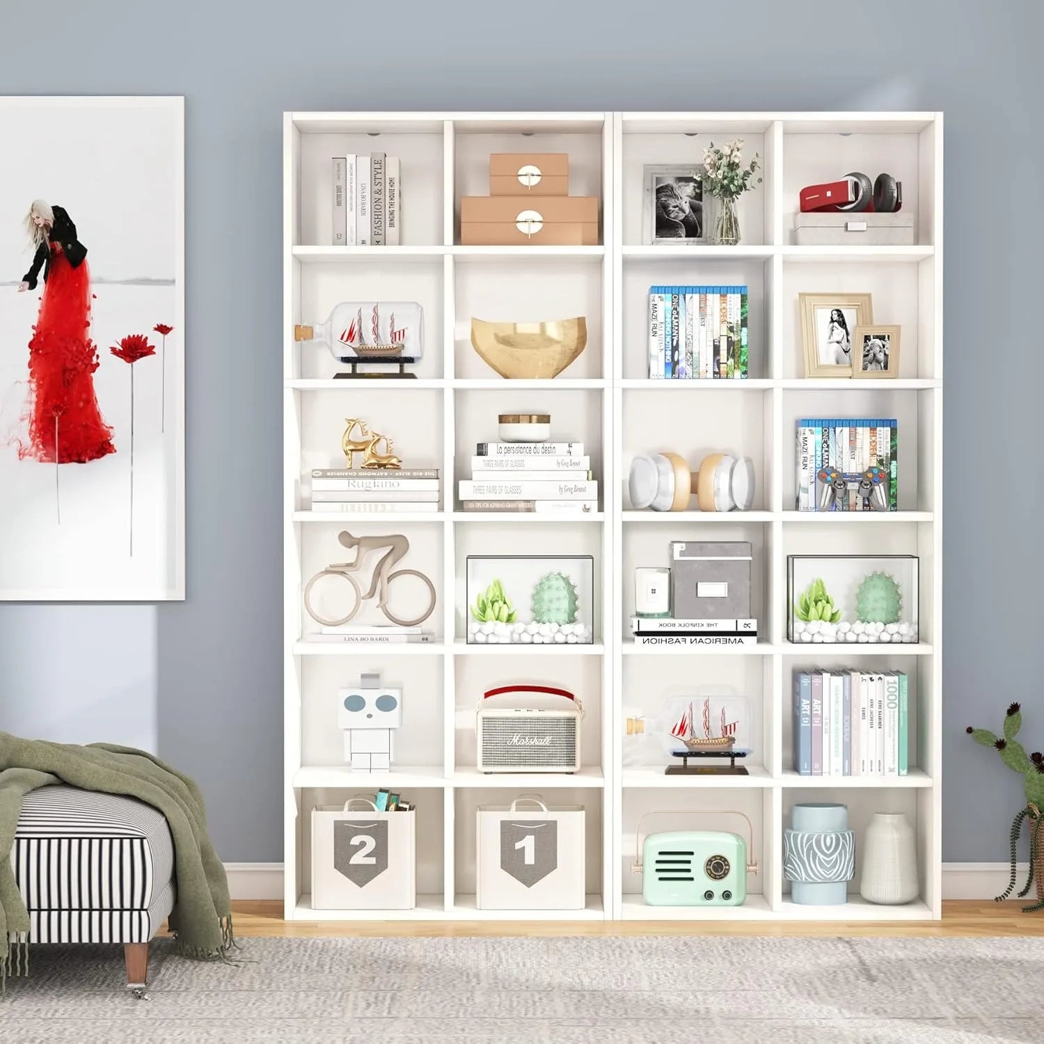 Berkeley 12-Cube Bookcase