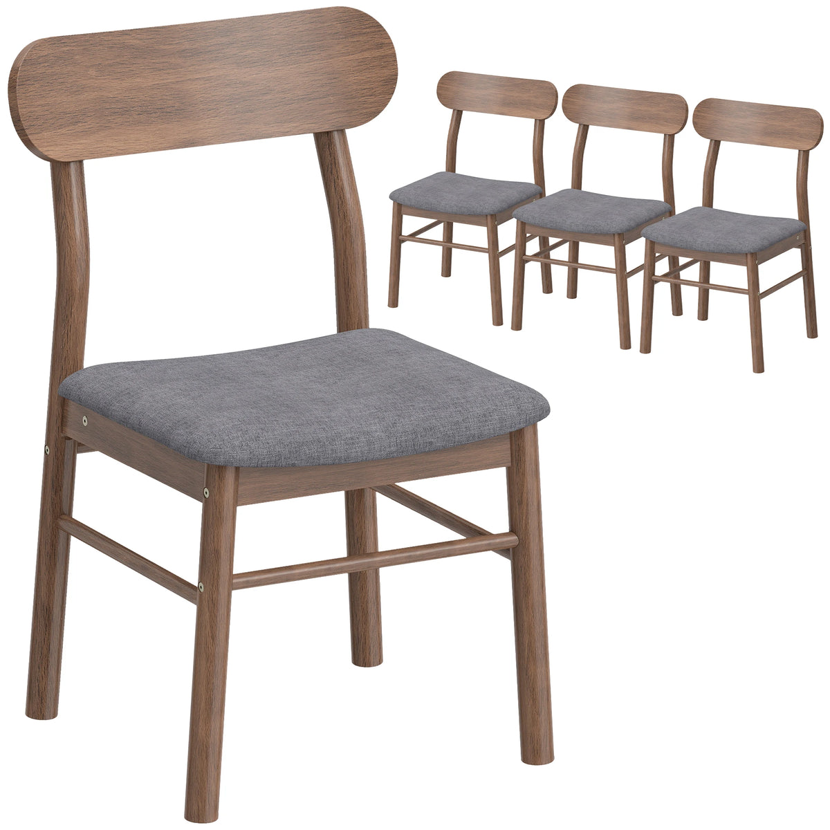 Oliveveil Upholstered Dining Chair Set of 4