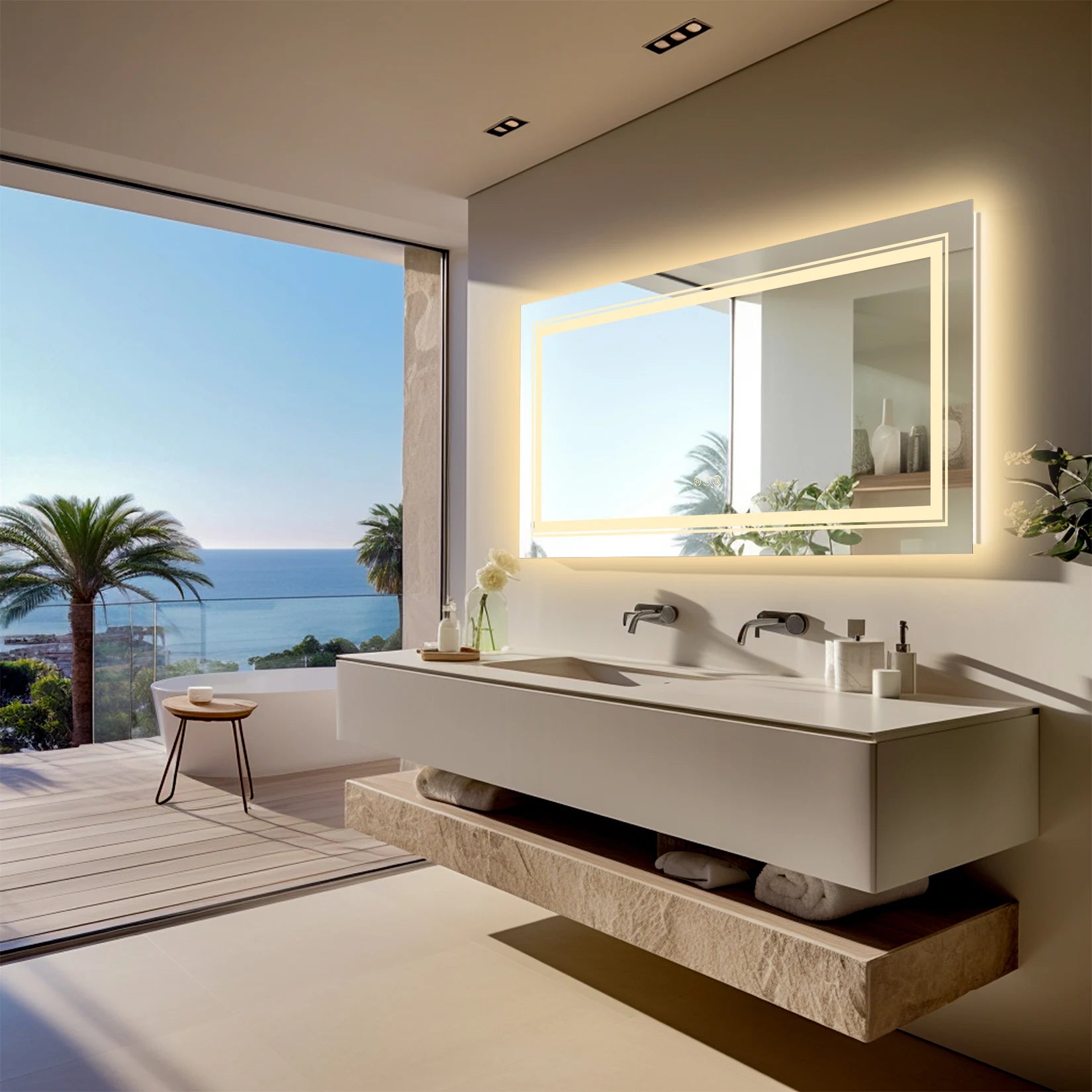 Vespera LED Bathroom Mirror
