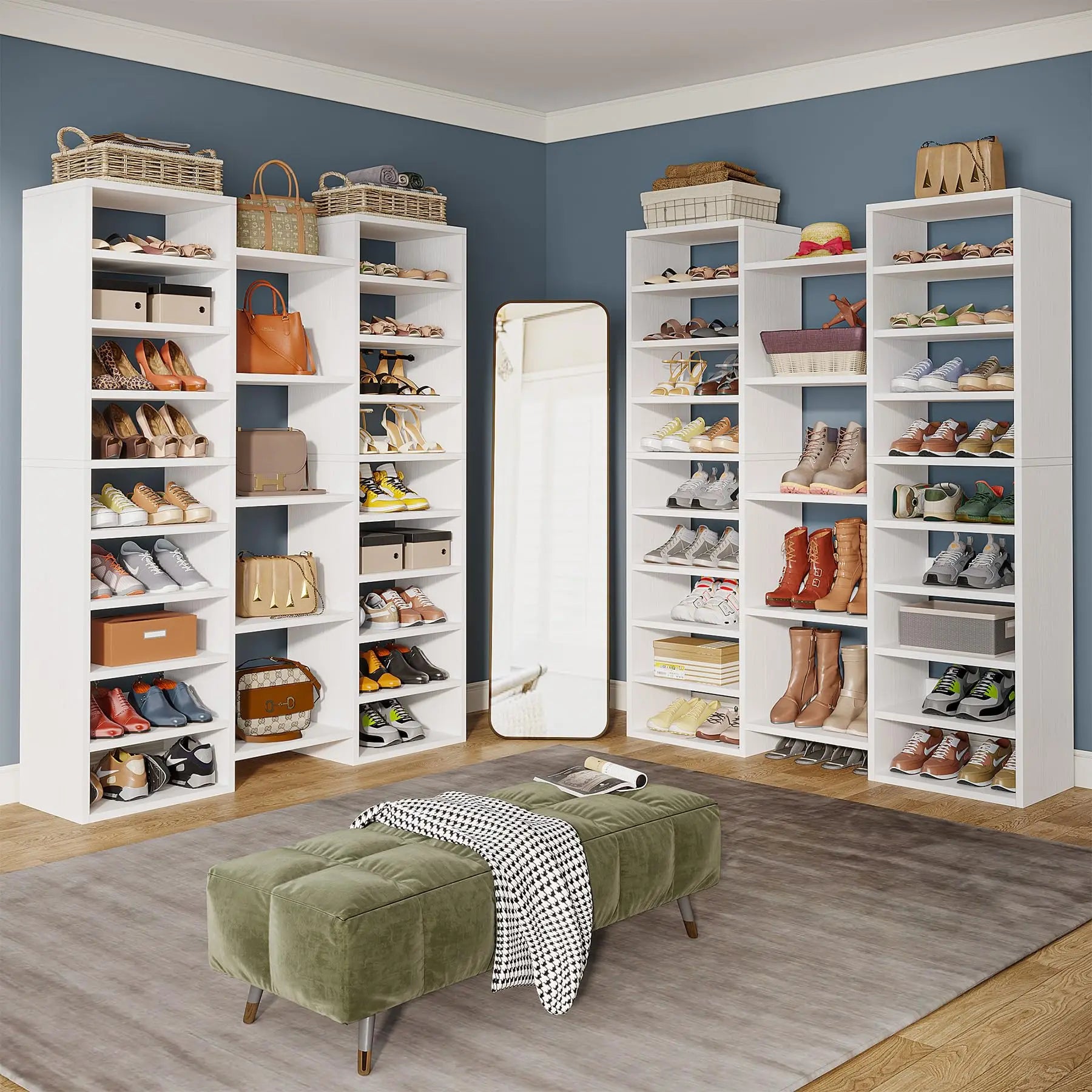 Abeni 23-Shelf Shoe Organizer