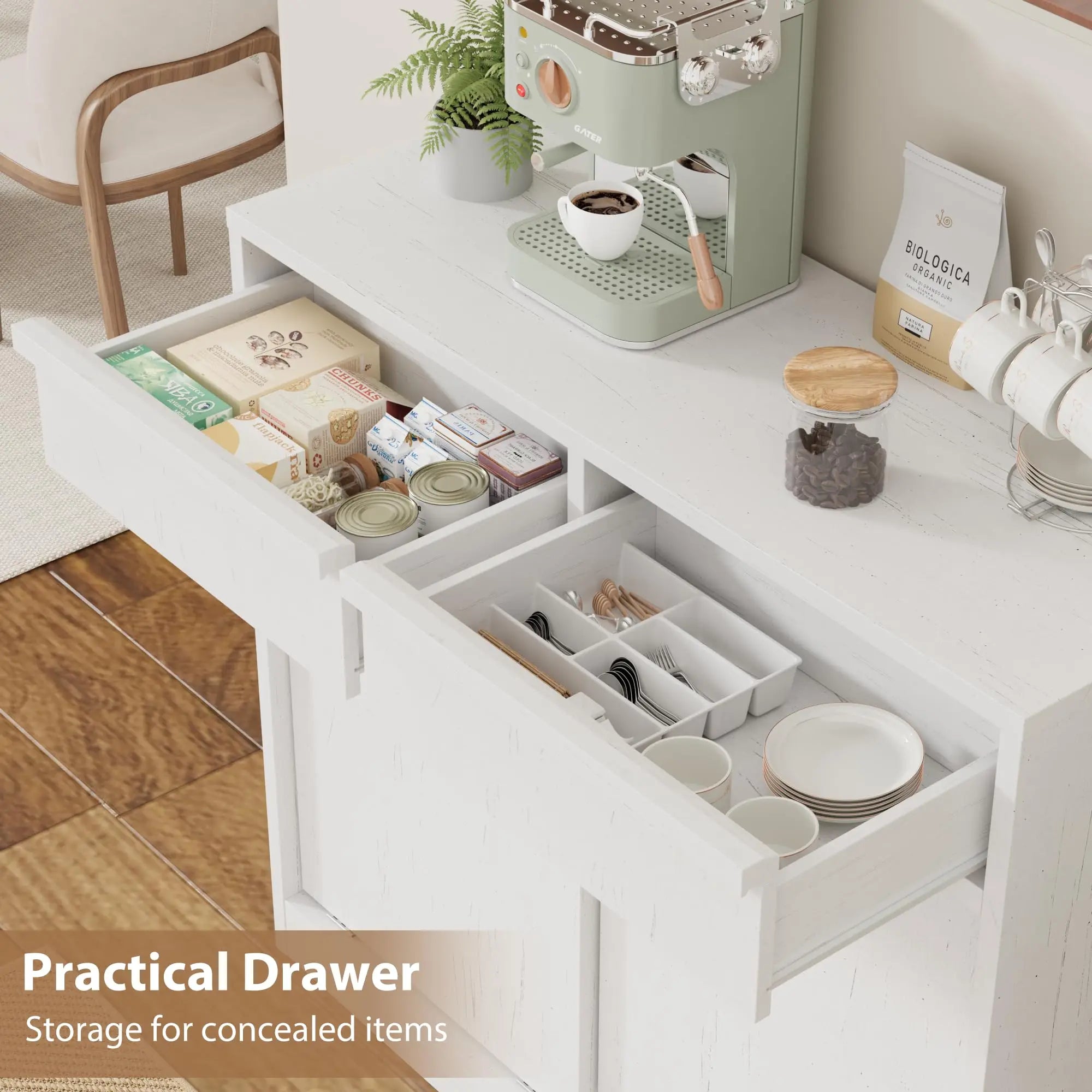 Norwood Double Tilt-Out Hamper Cabinet