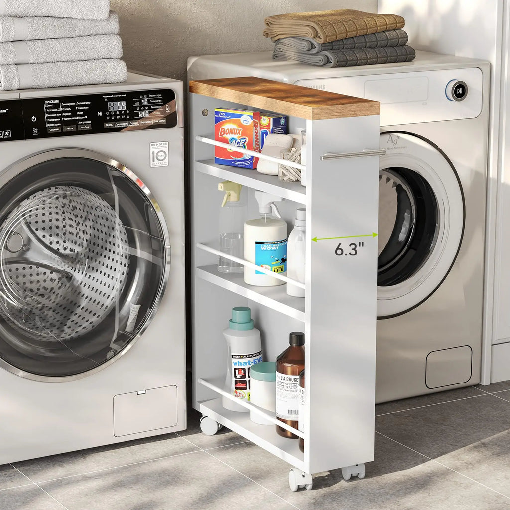 Claremont Slim Rolling Storage Cart