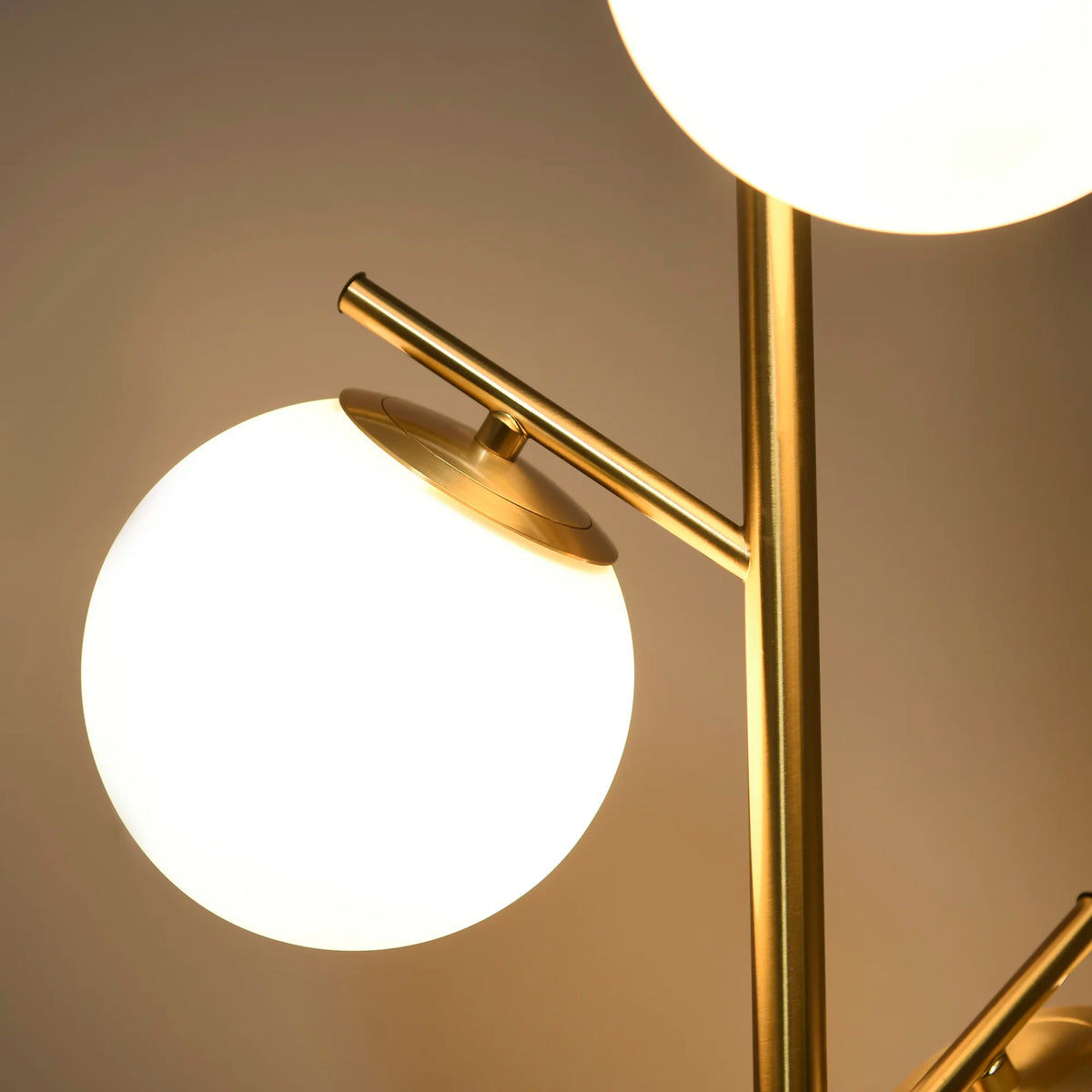 Solivane Three-Globe Floor Lamp